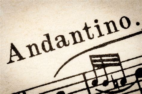 Andantino Music Definition: Exploring the Rich Tapestry of its Essence and Beyond