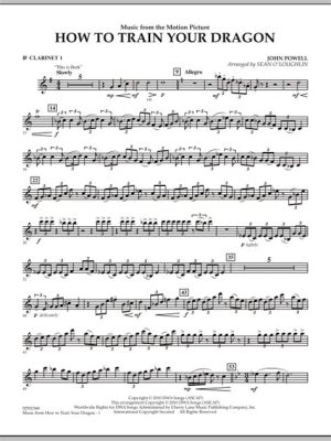 how to train your dragon clarinet sheet music the importance of melody in dragon stories